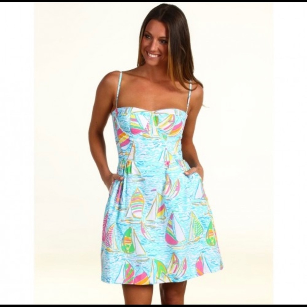 Lilly Pulitzer You Gotta Regatta Dress, size 6